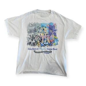 Vintage Disneyland Diamond Celebration 60 Years of Magic T-Shirt